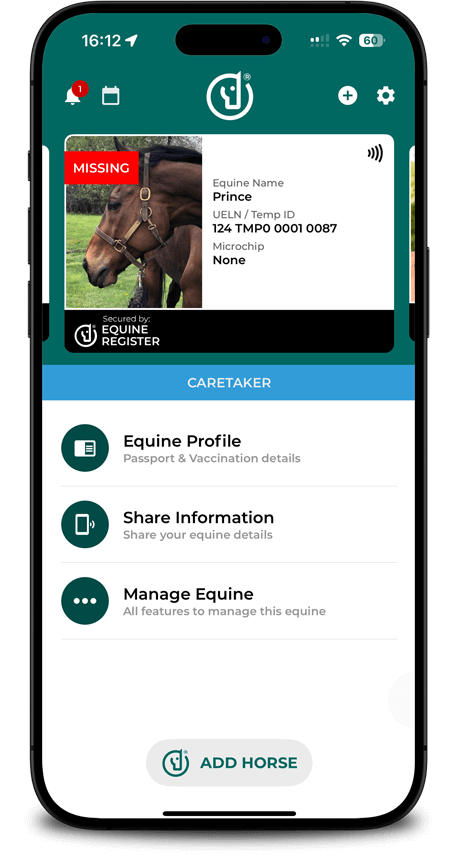 Add people connected to your horse